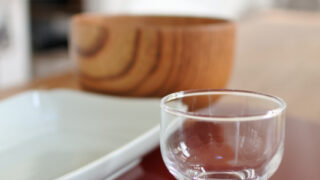 柳宗理の清酒グラス